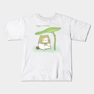 Muffin cat is a frog Kids T-Shirt